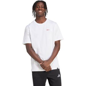 adidas - Pennant Trim - T-shirt - Blauw - Katoen