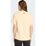 adidas - X FARM Graphic - T-shirt - Beige - Dames
