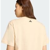 adidas - X FARM Graphic - T-shirt - Beige - Dames