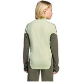 adidas - Real Madrid Trainingstrui 1/4-Zip - Lichtgroen Grijs - Kids