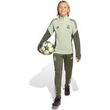 adidas - Real Madrid Trainingstrui 1/4-Zip - Lichtgroen Grijs - Kids