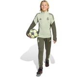 adidas - Real Madrid Trainingstrui 1/4-Zip - Lichtgroen Grijs - Kids