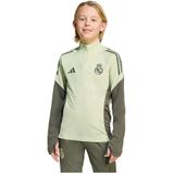 adidas - Real Madrid Trainingstrui 1/4-Zip - Lichtgroen Grijs - Kids
