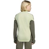 adidas - Real Madrid Trainingstrui 1/4-Zip - Lichtgroen Grijs - Kids