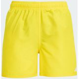 adidas - Zwemshort - Geel - 100% Gerecycled Polyester - Normale Pasvorm, Elastische Taille