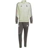 adidas - Real Madrid Trainingspak Full-Zip 2025-2026 - Lichtgroen Grijs
