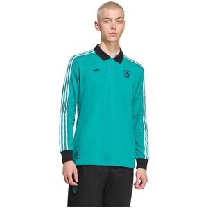 Liverpool FC Terras Icons Poloshirt met Lange Mouwen