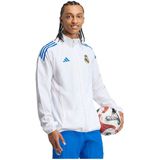 adidas - Real Madrid Fc - Presentatie Jack - Wit - Trainingsjack