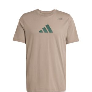 adidas Performance - Sport T-shirt - Katoen - Korte Mouwen