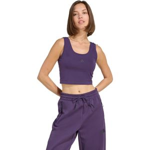 ADIDAS SPORTSWEAR - Essentials - Sporttop - Donkerlila / Zwart
