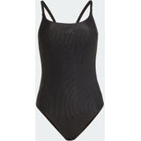 adidas - Sportswear Iconisea Ribbed Padded Thin Straps Badpak - Dames - Zwart