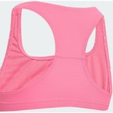adidas - Racerback Halterbikini - Zilver - 100% Polyester (Gerecycled)