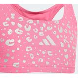 adidas - Racerback Halterbikini - Zilver - 100% Polyester (Gerecycled)