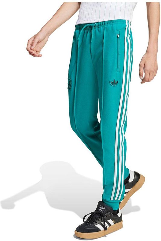 Adidas - Liverpool FC Terrace Icons - Trainingsbroek - Groen - 11-12 Jaar