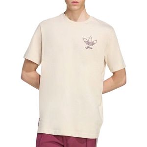 Ajax Amsterdam - Terrace Icons Graphic T-shirt - Beige - Sportshirts