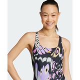 adidas - x FARM Graphic U-back Badpak - Paars - Dames