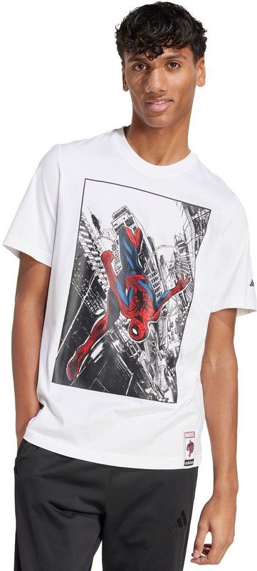 adidas - Spider-Man T-shirt - Zwart - Katoen