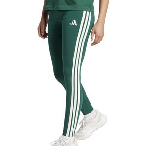 ADIDAS - Legging Essentials 3-Stripes - Groen - Katoen