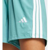 adidas - Essentials 3-Stripes - Korte Broek - Turquoise - Katoen
