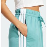 adidas - Essentials 3-Stripes - Korte Broek - Turquoise - Katoen