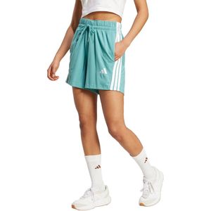 adidas - Essentials 3-Stripes - Korte Broek - Turquoise - Katoen