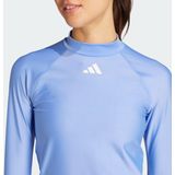 adidas - Longsleeve Rashguard - Dames - Blauw