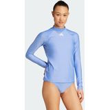 adidas - Longsleeve Rashguard - Dames - Blauw