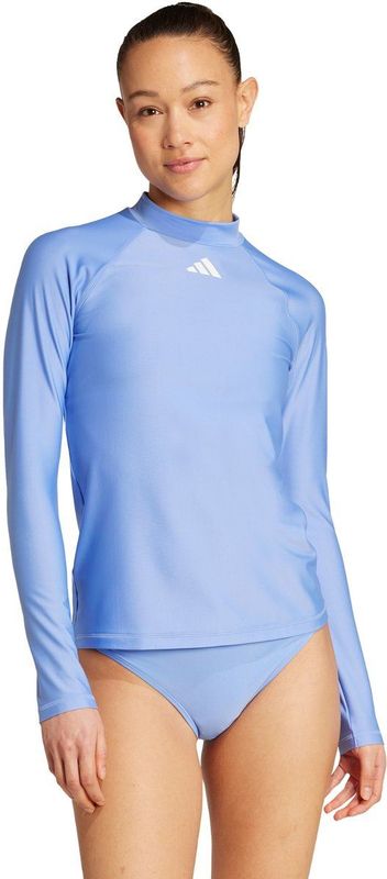adidas - Longsleeve Rashguard - Dames - Blauw