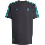 adidas - Liverpool Terrace Icons - T-Shirt - Zwart - 100% Gerecycled Polyester