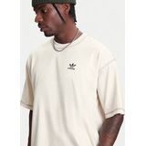 T-shirt - Zwart - Jersey - Geribbelde Kraag - Logoprint