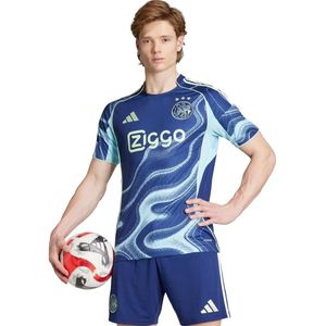 adidas - Ajax Uit 25/26 - Voetbalshirt - Blauw - Heren