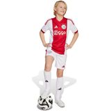adidas - Ajax Thuisbroekje 2025-2026 - Kids - Rood - 100% Gerecycled Polyester