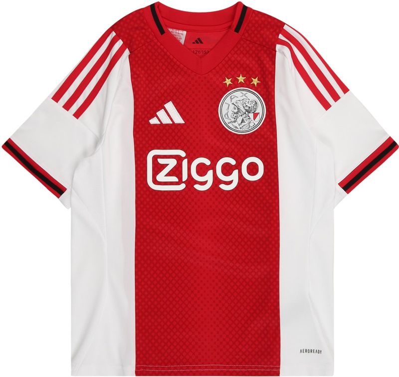Adidas Ajax Thuis Kinder Wedstrijdshirt - Replica-shirt - Kleur Wit