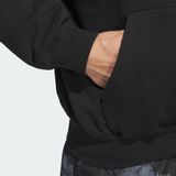 Adidas Anthony Edwards Heren Hoodies - Zwart - Maat: M - Katoen Jersey - Foot Locker