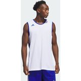 adidas - Performance 3G Speed Reversible - Basketball Shirt - Blauw - AEROREADY