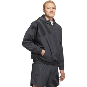 adidas - Anthony Edwards - Anorak Pullover - Grijs - Heren