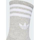 adidas - Mid Cut Crew - Sokken - Wit - Katoenmix - Set van 3 Paar