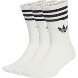 adidas - Mid Cut Crew-sokken - Wit - Katoenmix - Set van 3 Paar