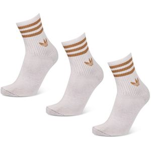 adidas - Mid Cut Crew - Sokken - Wit - Set van 3 Paar
