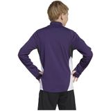 adidas - Manchester United Trainingstrui 1/4-Zip 2025-2026 - Paars Wit Zwart - Kids