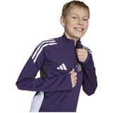 adidas - Manchester United Trainingstrui 1/4-Zip 2025-2026 - Paars Wit Zwart - Kids