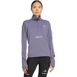 adidas - Adi365 Running CLIMAWARM+ - Half-Zip - Paars