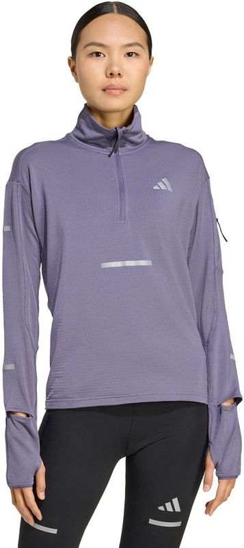 adidas - Adi365 Running CLIMAWARM+ - Half-Zip - Paars