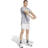 Adidas - Run It - T-shirt - Grijs - Met Korte Mouwen