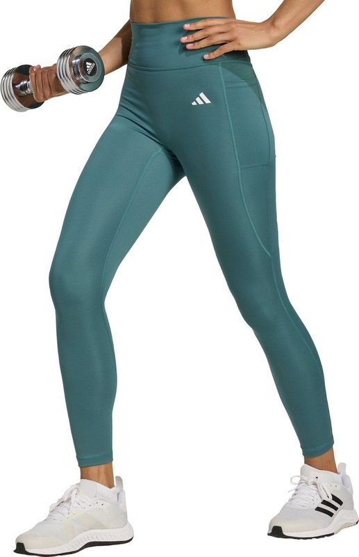 Adidas - Optime Essentials - Leggings - 7/8 - Aansluitende Pasvorm - CLIMACOOL