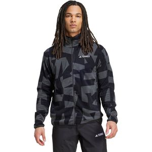adidas - TERREX Multi Printed - Fleecejack - Met Volledige Rits