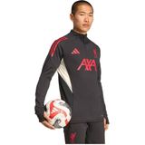 adidas - Liverpool Trainingstrui 1/4-Zip 2025-2026 - Zwart Rood Wit