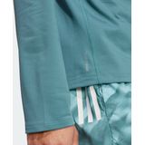 adidas - Performance Own The Run - Hoodie - Groen - Halve Rits