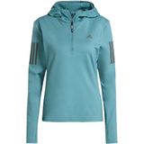 adidas - Hardloophoodie - Zwart - Polyester (Gerecycled)