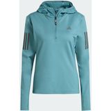 adidas - Hardloophoodie - Zwart - Polyester (Gerecycled)